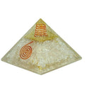 Clear Quartz Orgonite Pyramid